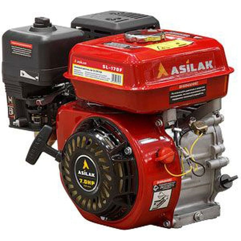 Двигатель бензиновый 7.0 л.с., цилиндрический вал 20 мм ASILAK SL-170F-D20