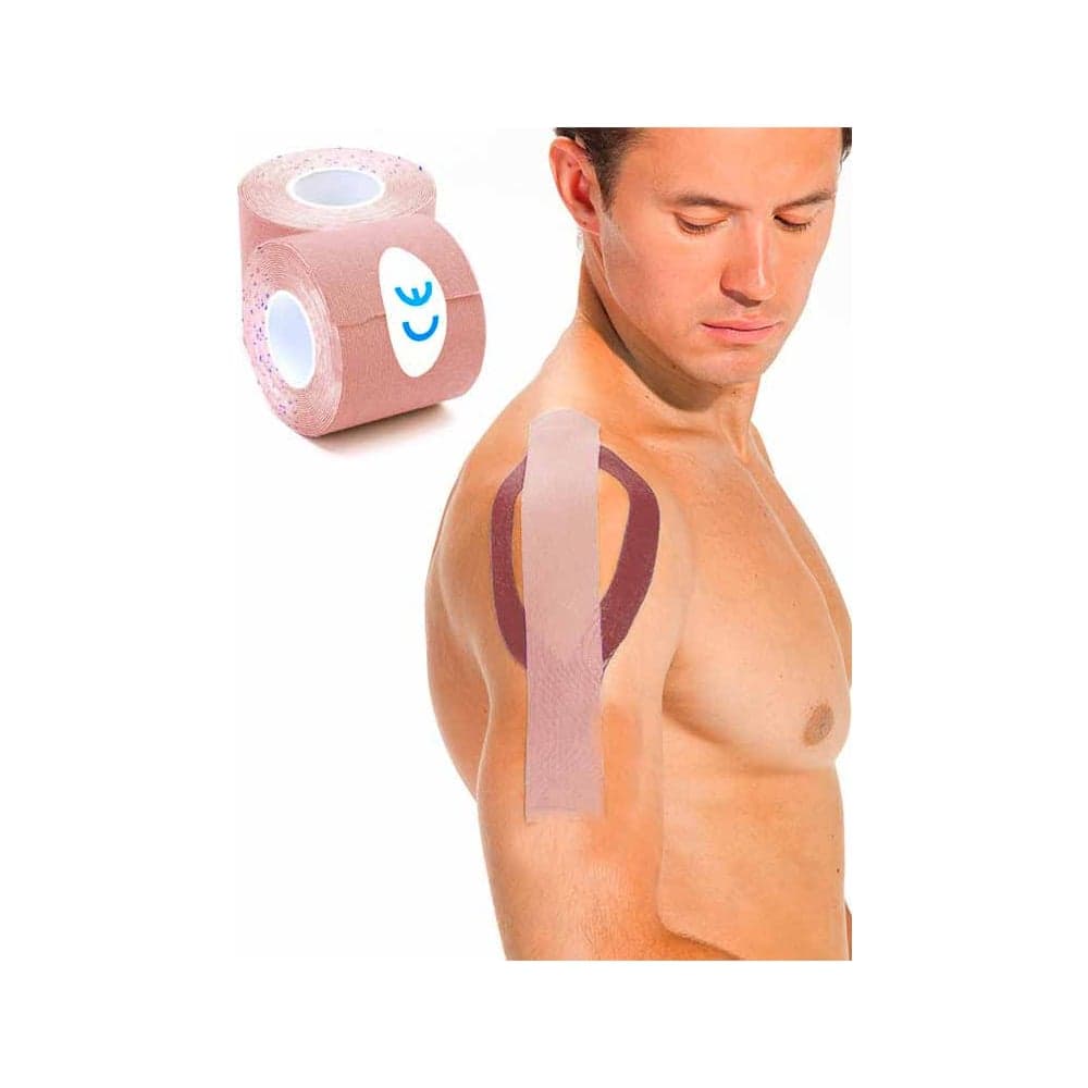 Кинезио тейп BRADEX 5мx5см, бежевая SF 0192