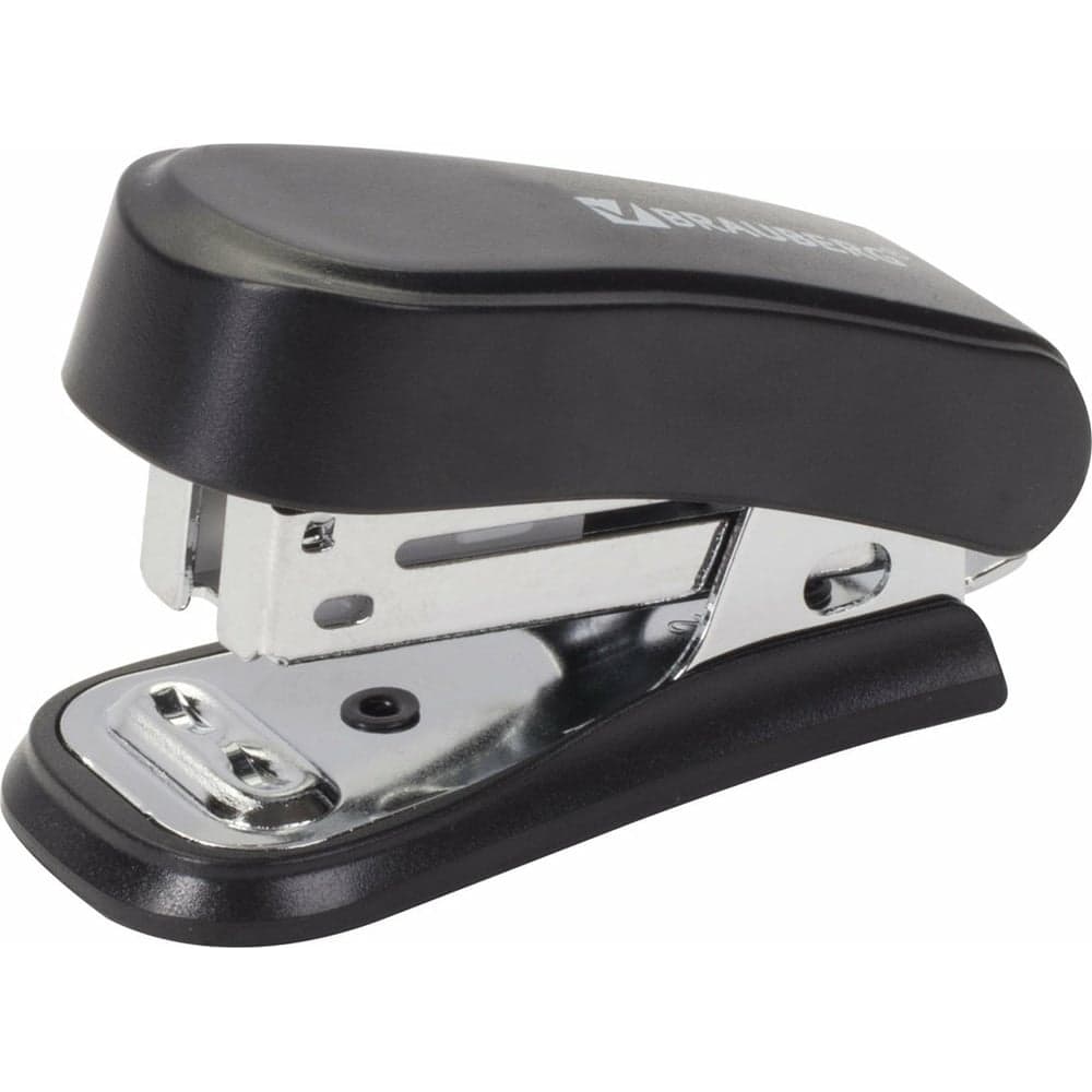 Степлер BRAUBERG №24/6, 26/6 Option, черный, 226849
