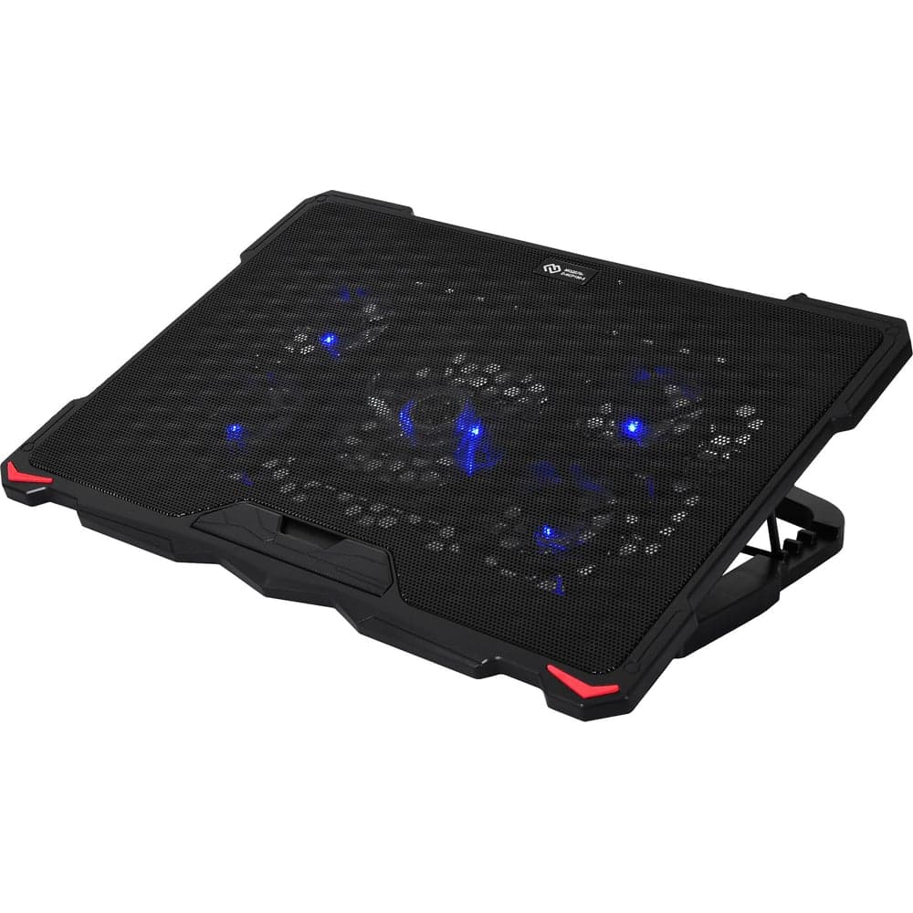 Подставка для ноутбука DIGMA D-NCP180-5 18 415x295x25 мм, 2xUSB 5x79/150 мм, FAN, 850 г, черный 1445230
