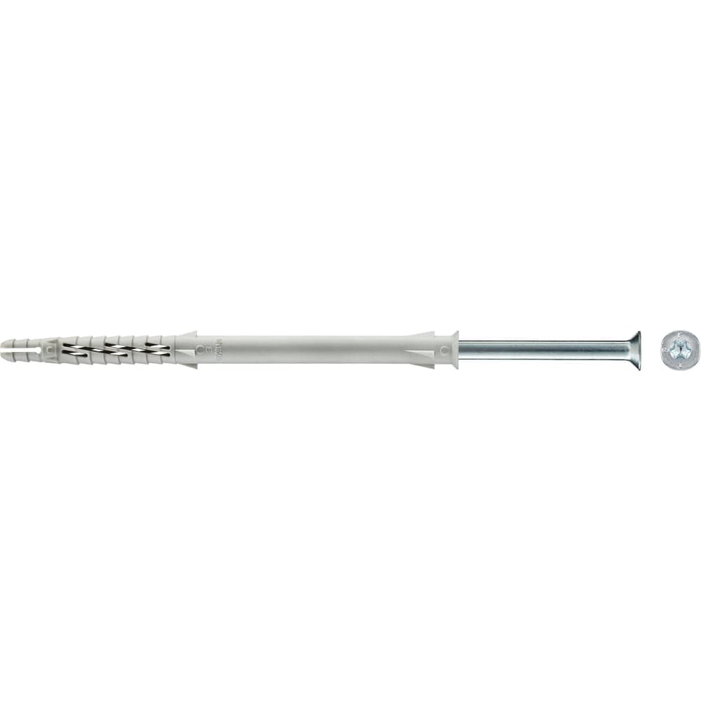 Фасадный дюбель с шурупом Tecfi потайная головка, шлиц TORX 10x160 25 шт 147665