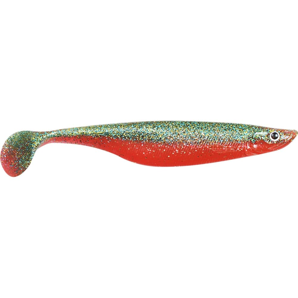 Силиконовая приманка Strike Pro Tumbler Shad 17, цвет: Carrot, 4 шт. SPT-17#009