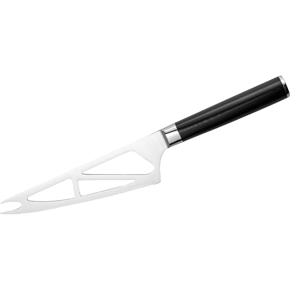 Кухонный нож для мягкого сыра Samura Mo-V 138 мм, G-10 SM-0022/K