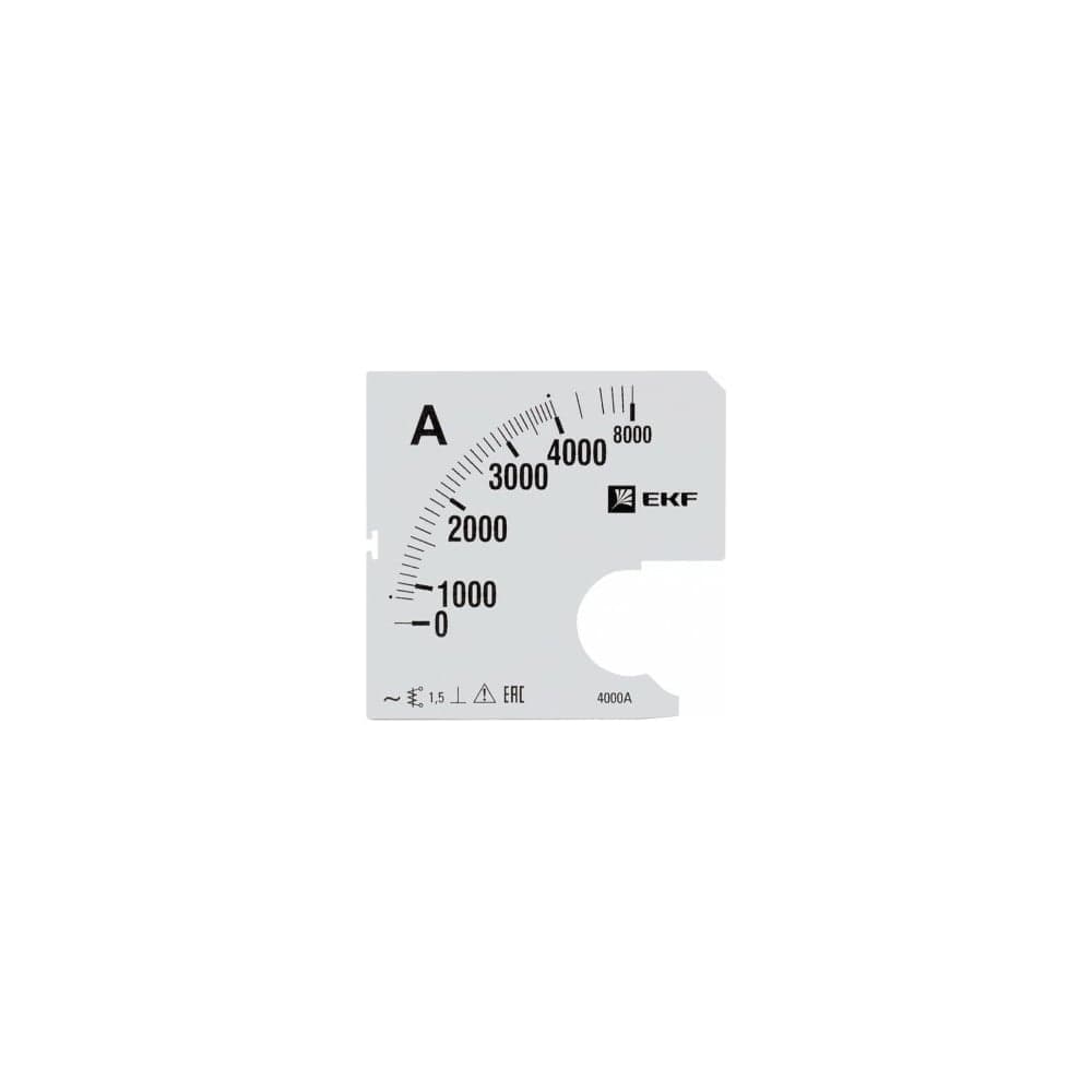 Шкала сменная для A961 4000/5А-1,5 PROxima EKF SQs-a961-4000