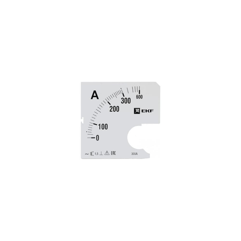 Шкала сменная для A961 300/5А-1,5 PROxima EKF SQs-a961-300