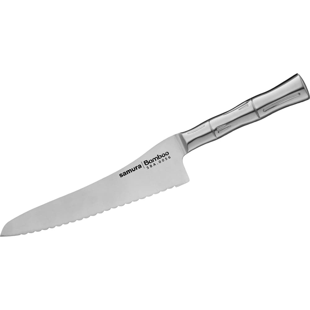 Кухонный нож Samura "Bamboo" для замороженных продуктов, 188 мм, AUS-8 SBA-0056/K