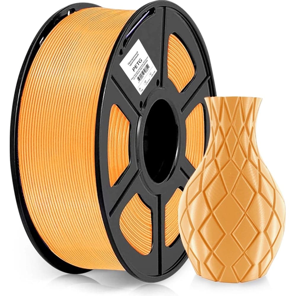 Пластик для принтера CACTUS 3D CS-3D-PETG-1KG-T-ORANGE PETG, диаметр 1.75 мм, 1 кг, 1 цв. 1974192