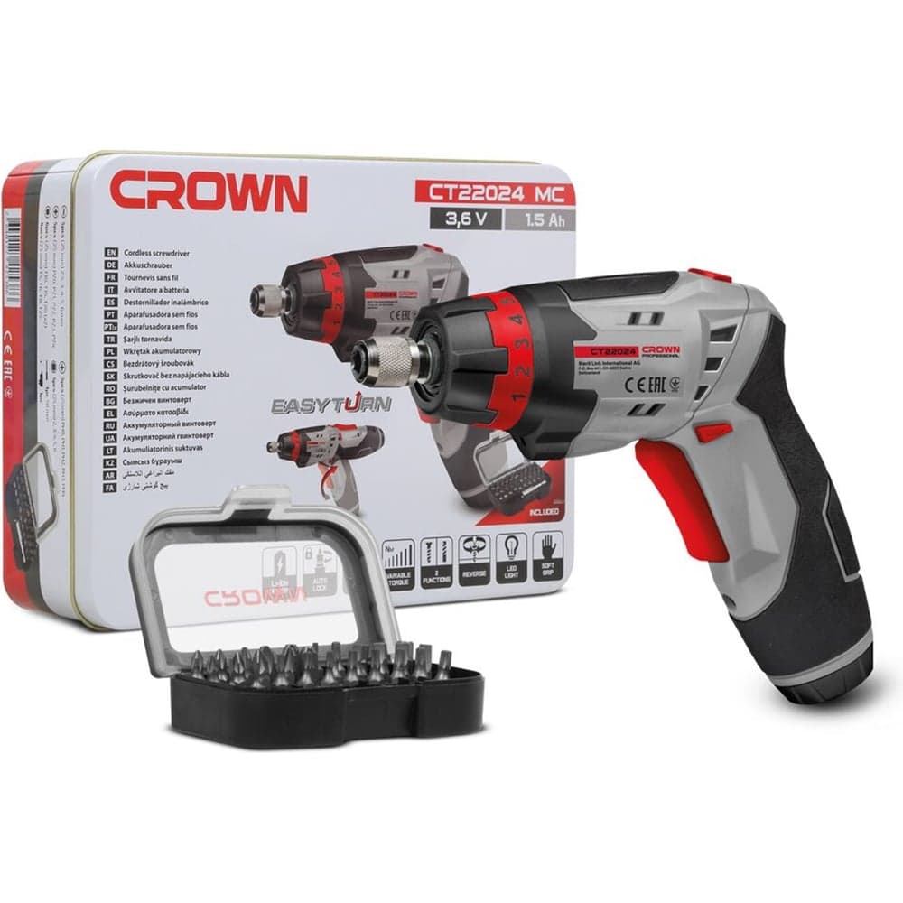 Дрель с микроударом Crown CT32072DH BMC набор для монтажа кондиционеров CT32072DH BMC + 52/450SPDH18114