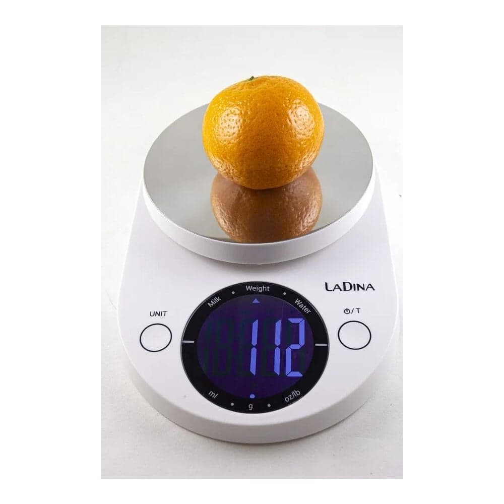 Электронные кухонные весы с подсветкой Ladina 5кг 111000-3