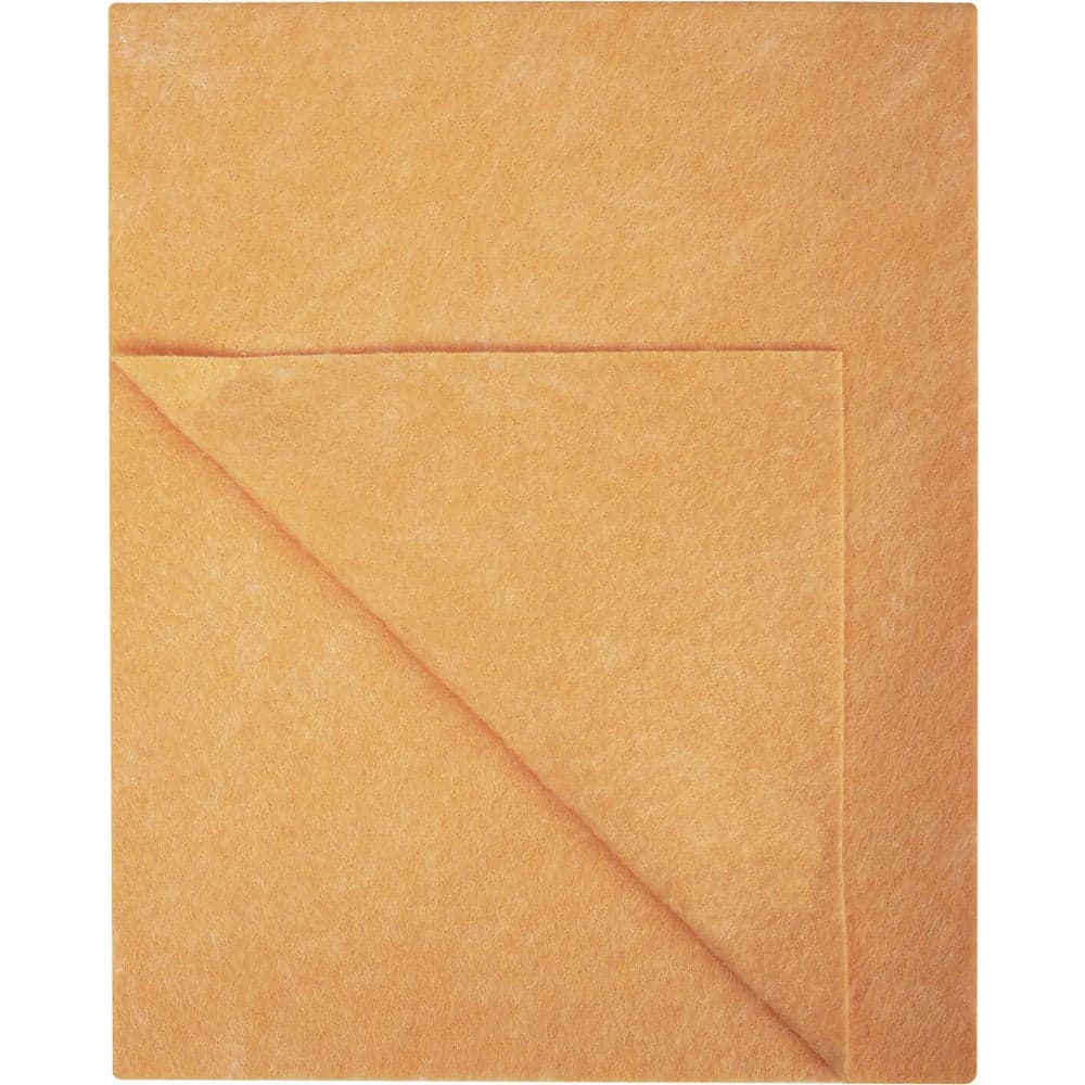 Тряпка для мытья пола ЛЮБАША 50x60 см вискоза, плотность 120 г/м2 оранжевая 605498