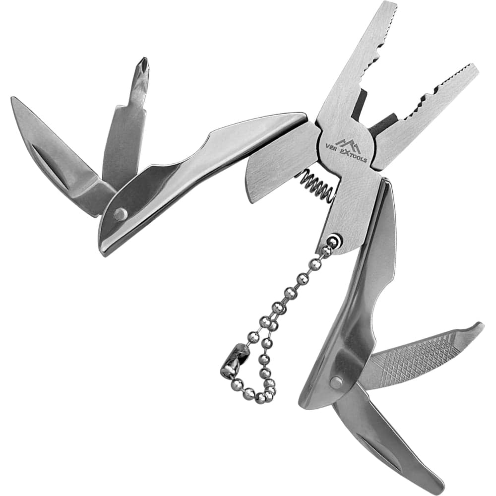 Дорожный брелок-мультитул vertextools 5в1 0038-5-100
