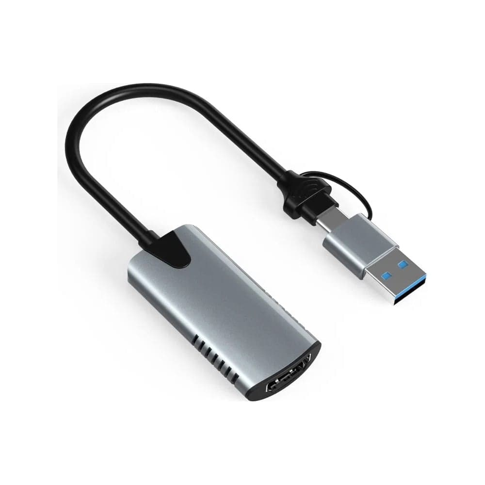 Конвертер PALMEXX VCAP-002 HDMI to USB-С+USB карта видеозахвата PX/VCAP-002