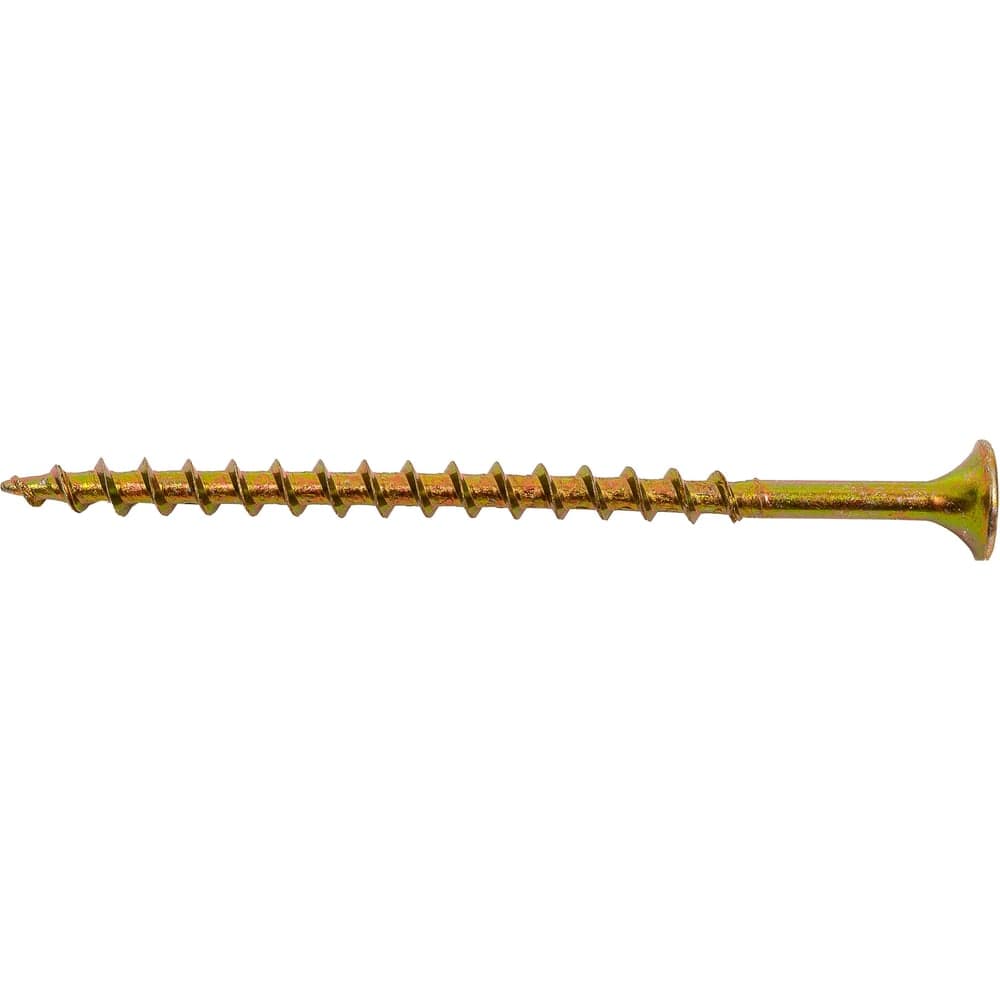 Саморез для ГКЛ STEELREX крупная резьба, жёлтый цинк, 3,8x64 мм, 100 шт. 0105038064B400010032