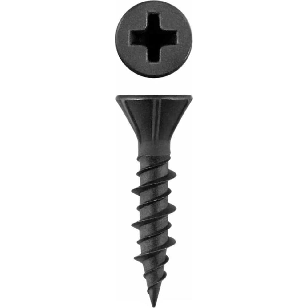 Саморез для ГВЛ STEELREX двухзаходная резьба, оксид, 3,9x19 мм, 250 шт. 0107039019B500025064