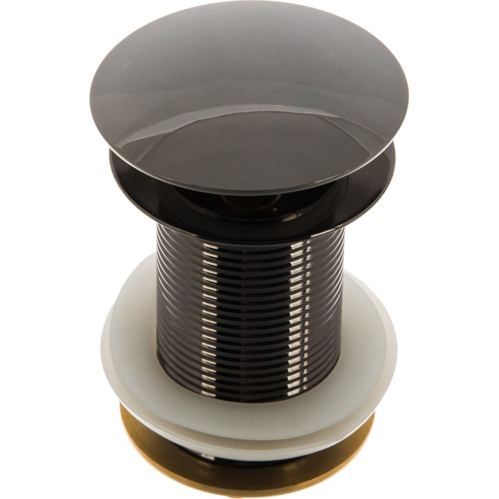 Донный клапан Terma CLICK-CLACK c большой кнопкой, black pearl 32376