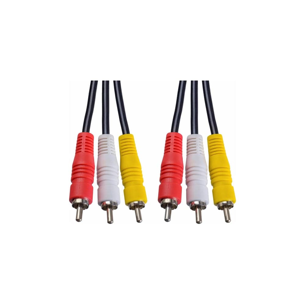 Кабель PERFEO 3xRCA вилка - 3xRCA вилка, длина 1.5 м. R3103 30 010 730