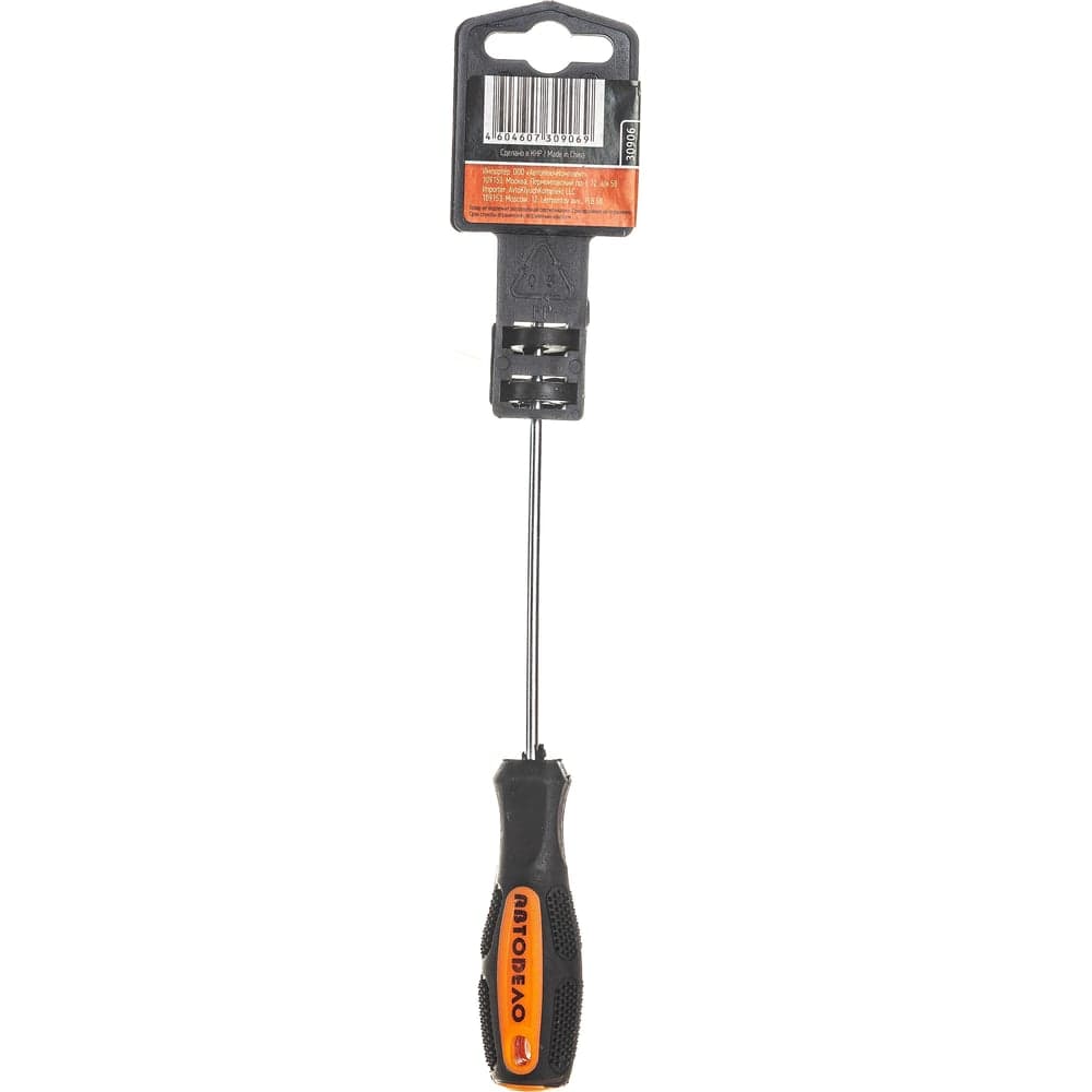 Отвертка АвтоDело TORX T6x125 мм на держателе 30906 11688