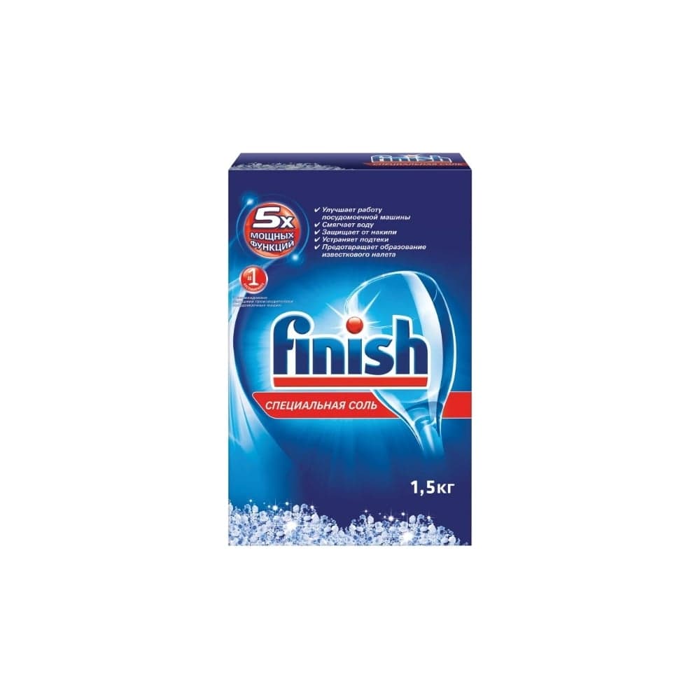 Соль от накипи для посудомоечных машин FINISH 1,5 кг 3012703 602011