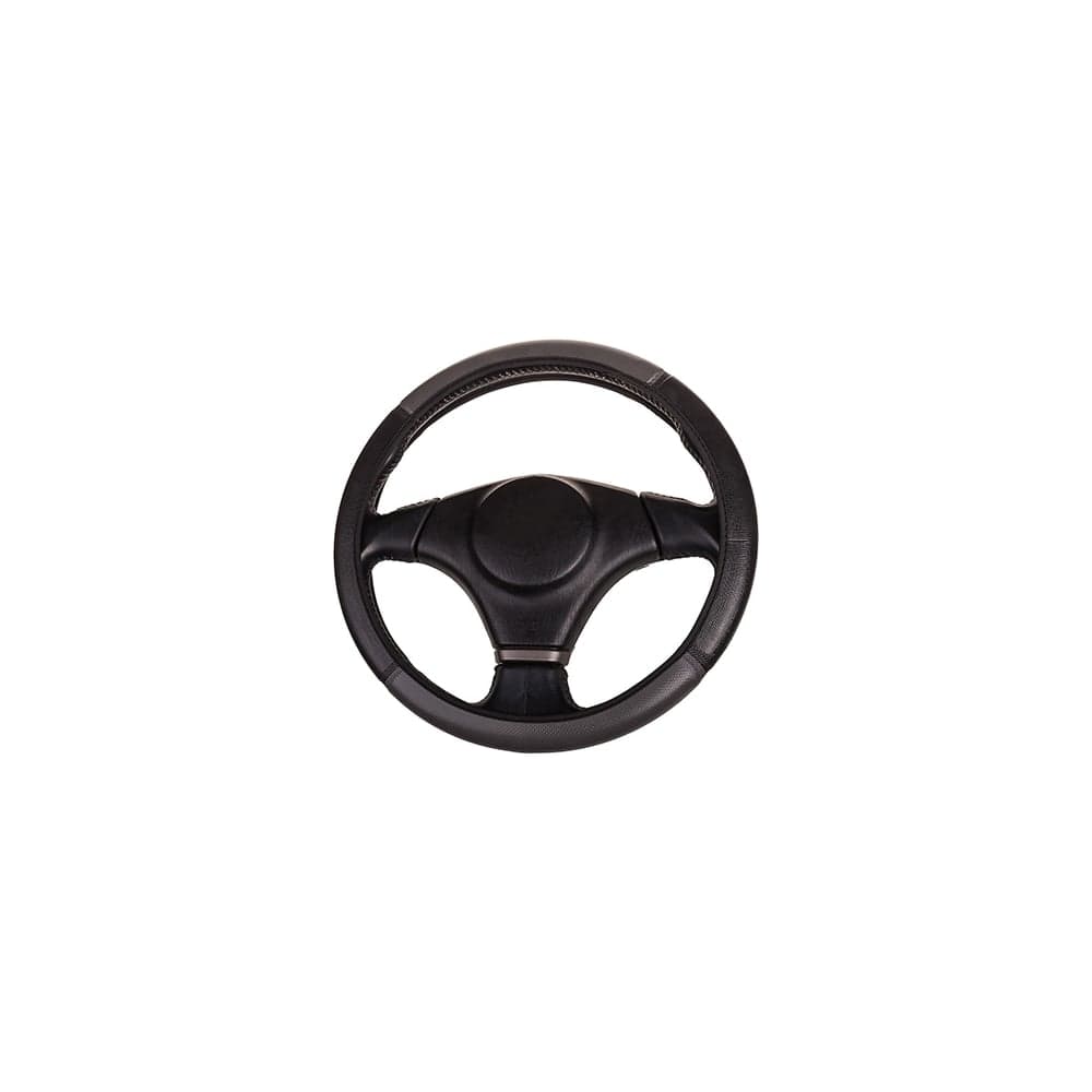 Оплетка SKYWAY FLEX-11 M, черно/серая, экокожа S01109012