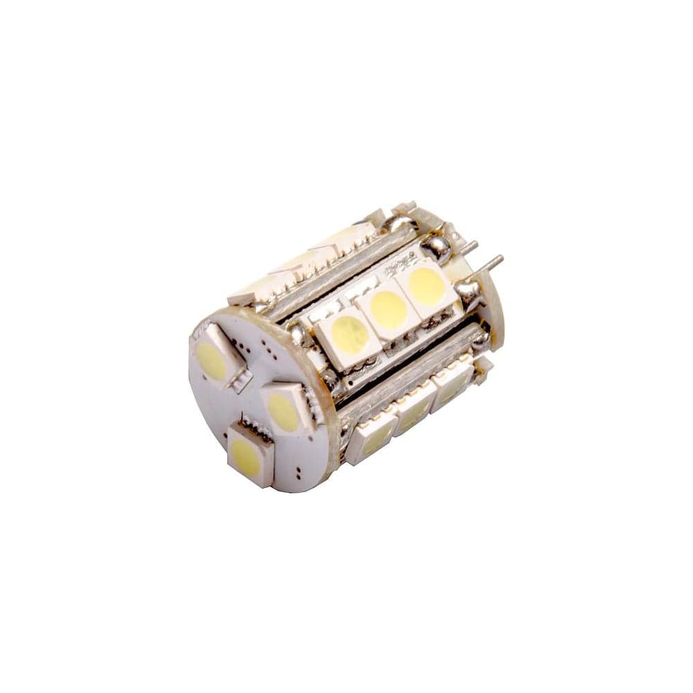 Автолампа диод SKYWAY G4, 18 SMD диодов, 1-контакт, белая, габариты, стопы S08201209