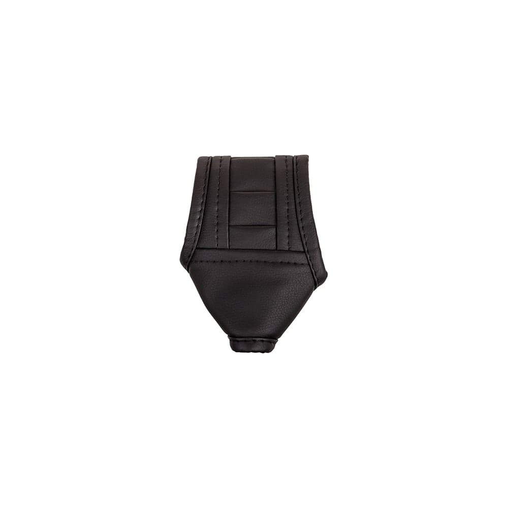 Чехол рычага АКПП SKYWAY кожзам, круглый, черный S06201007