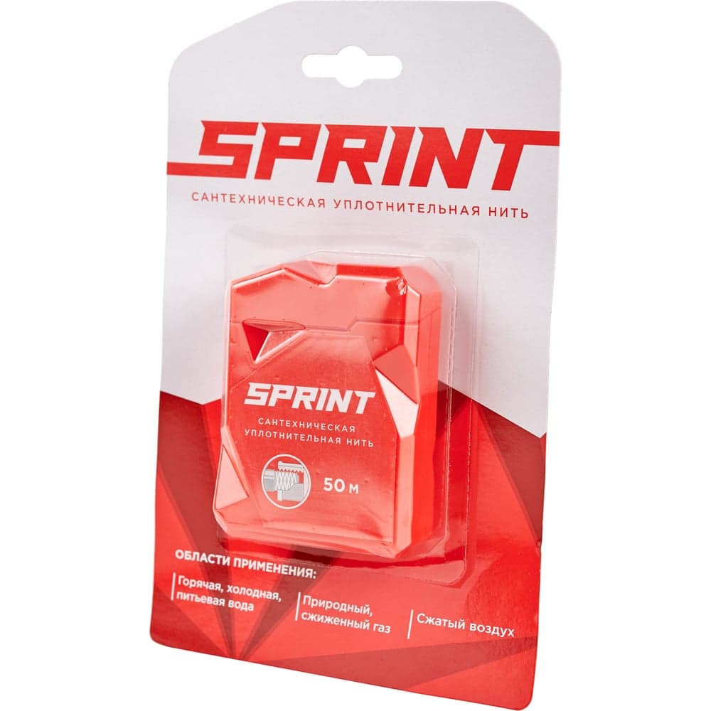 Уплотнительная нить Sprint 50м бокс, блистер 04062 4630009040620
