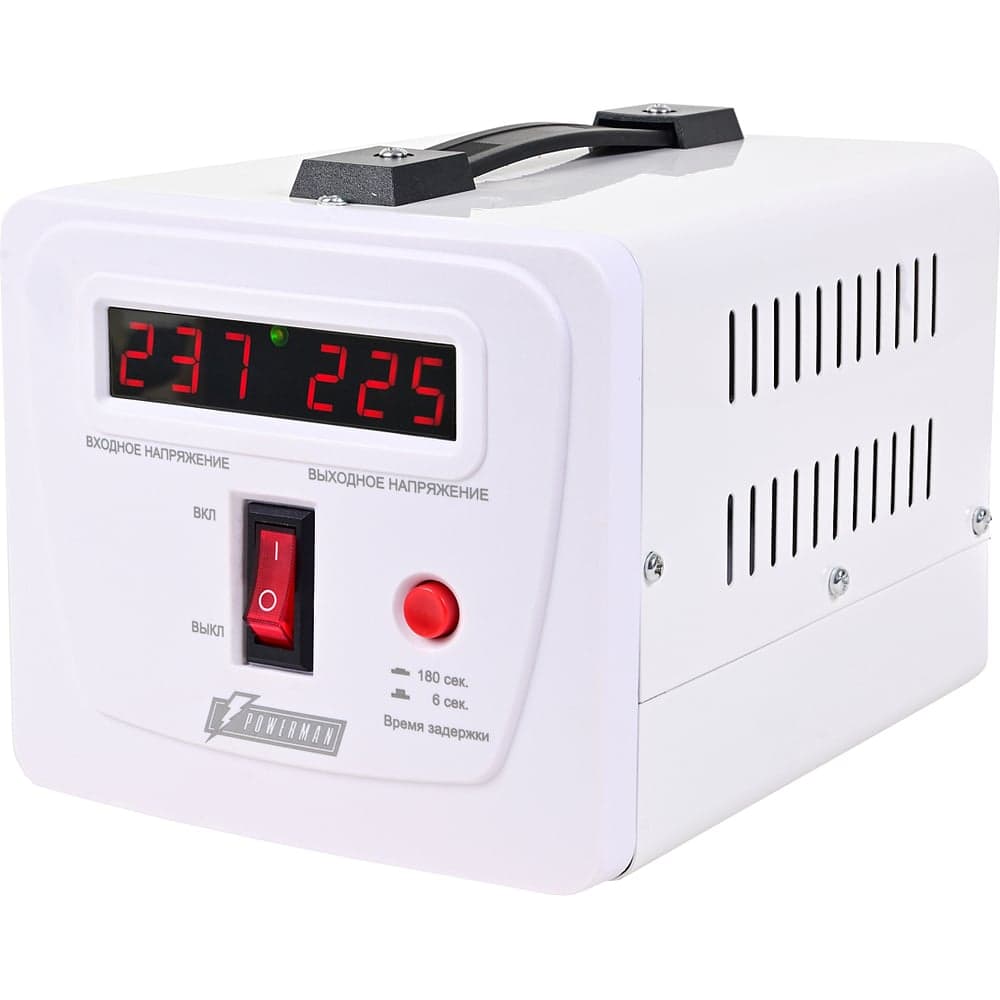 Стабилизатор напряжения Powerman AVS 500 E 6187939
