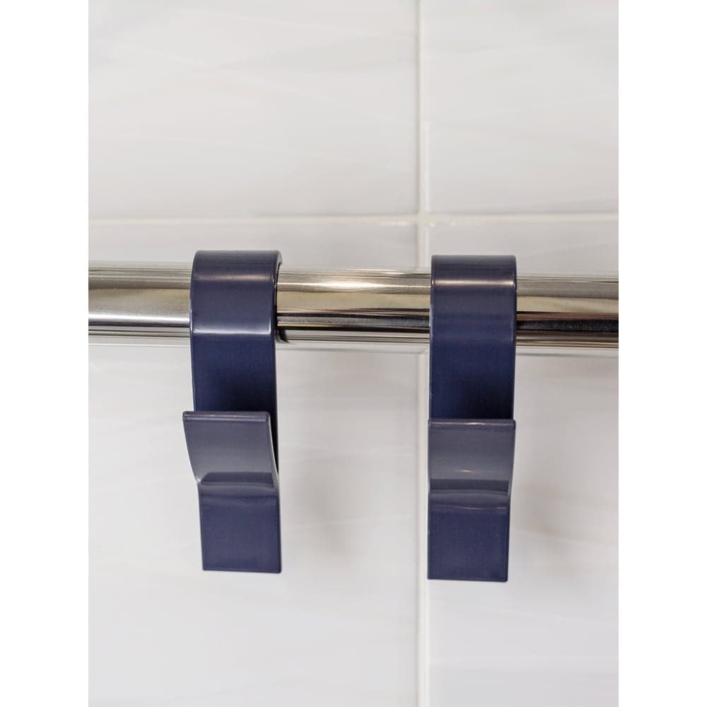 Комплект крючков Bath Plus пластик 2 шт., синие КП004