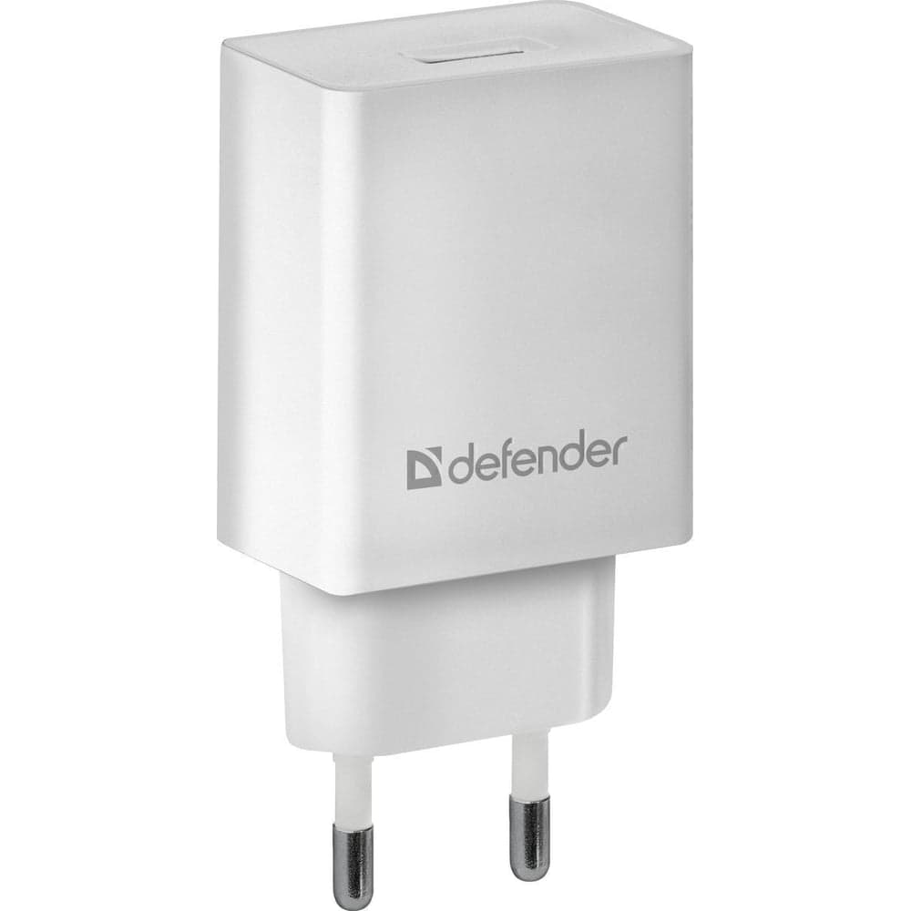 Сетевой адаптер Defender UPA-21 белый, 1xUSB, 5V/2.1А 83571