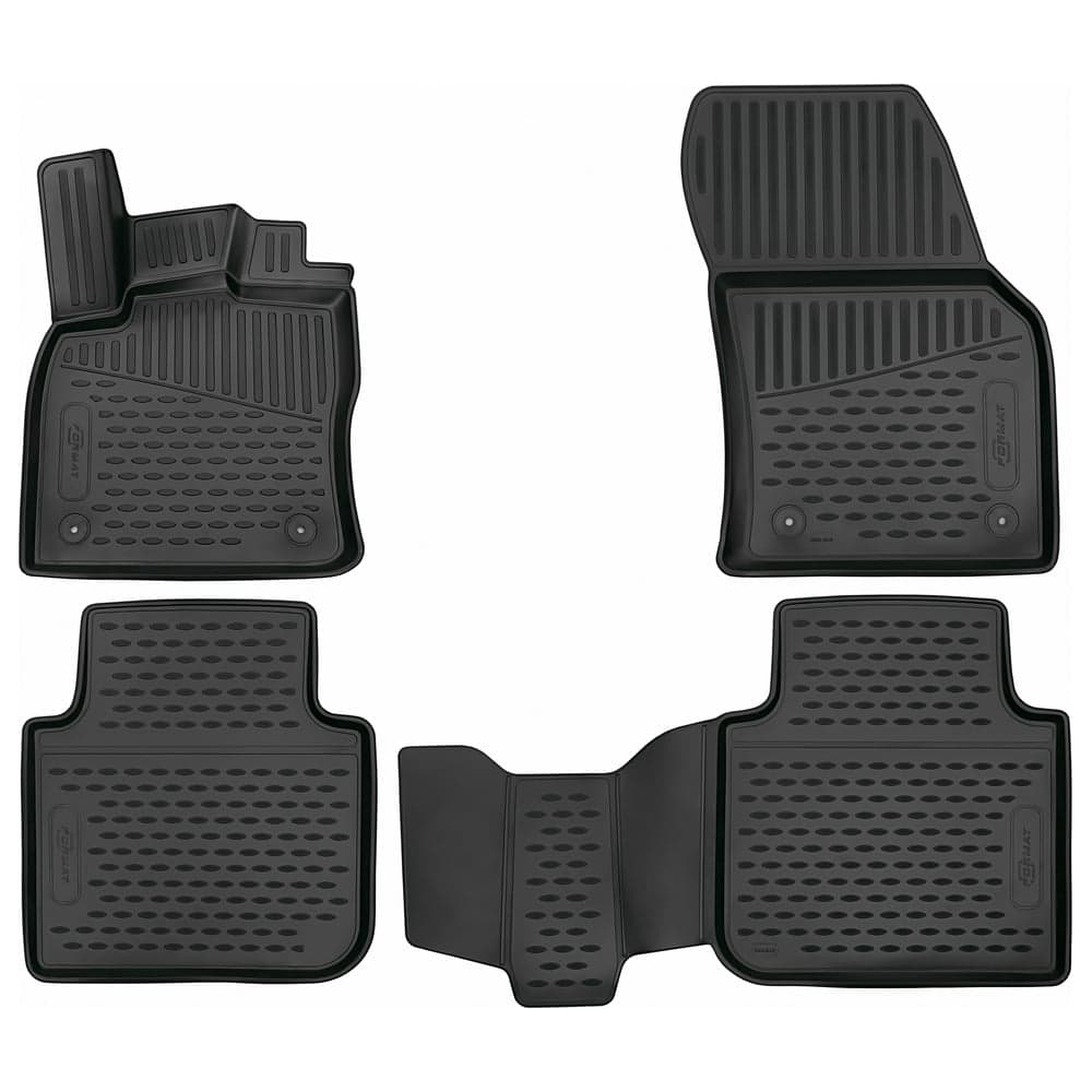 Коврики в салон Element Skoda Fabia 2007-, 4 шт. FORMAT.45.06.210kh