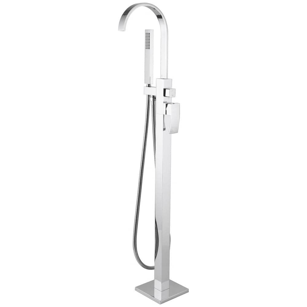 Напольный смеситель ABBER Wasserfall хром AF8615