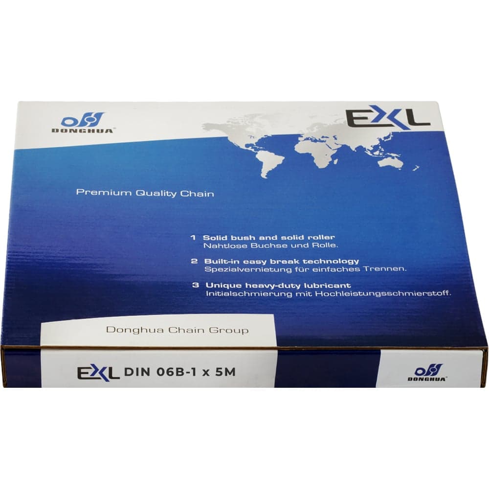 Цепь DONGHUA 06B-1 серии EXL DH (ПР-9,525-9,1) (526 зв.) 7527