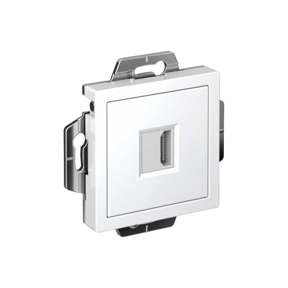 Механизм розетки Systeme Electric Atlasdesign белый hdmi, ATN000180