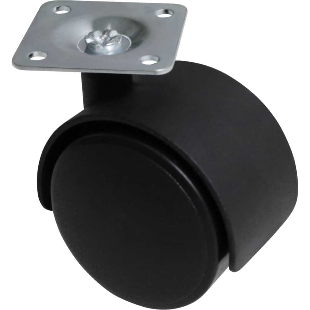 Колесная опора с площадкой MF d=40, 38x38x1,2мм 10191v