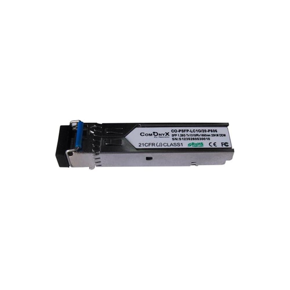 Sfp модуль ComOnyx промышленный, sm-lc-20км, co-psfp-lc1g/20-p506, 100-062
