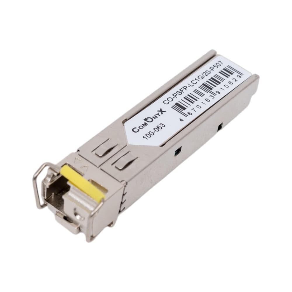 Sfp модуль ComOnyx промышленный, sm-lc-20км, co-psfp-lc1g/20-p507, 100-063