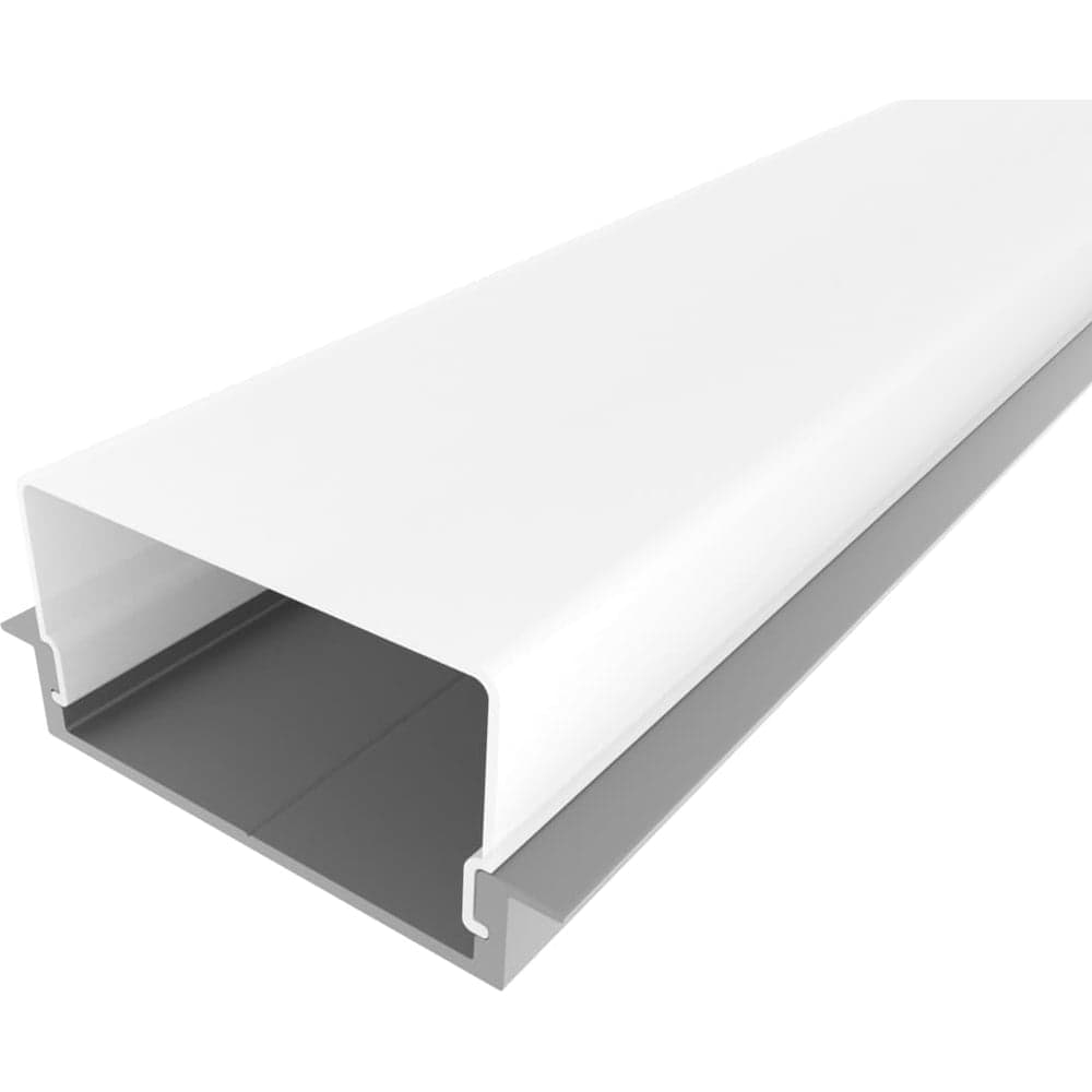 Комплект алюминиевого профиля LEDCRAFT с экраном и заглушками LC-LPV0740M36-3 1627000077
