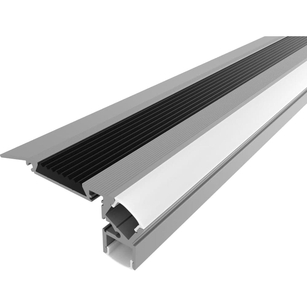 Комплект алюминиевого профиля с экраном и заглушками LEDCRAFT LC-PDS2879M16-3 1627000028