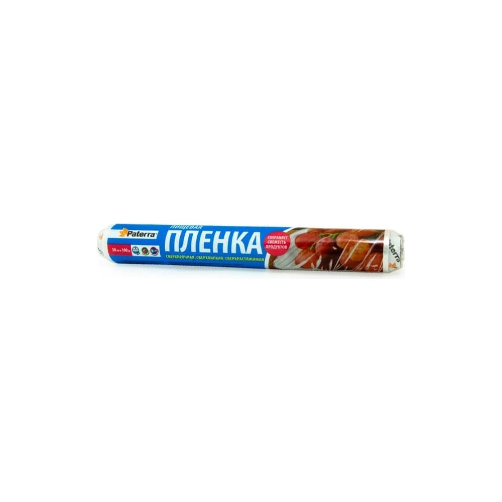 Пищевая пленка PATERRA 300мм*100м, рулон в пленке 201-011