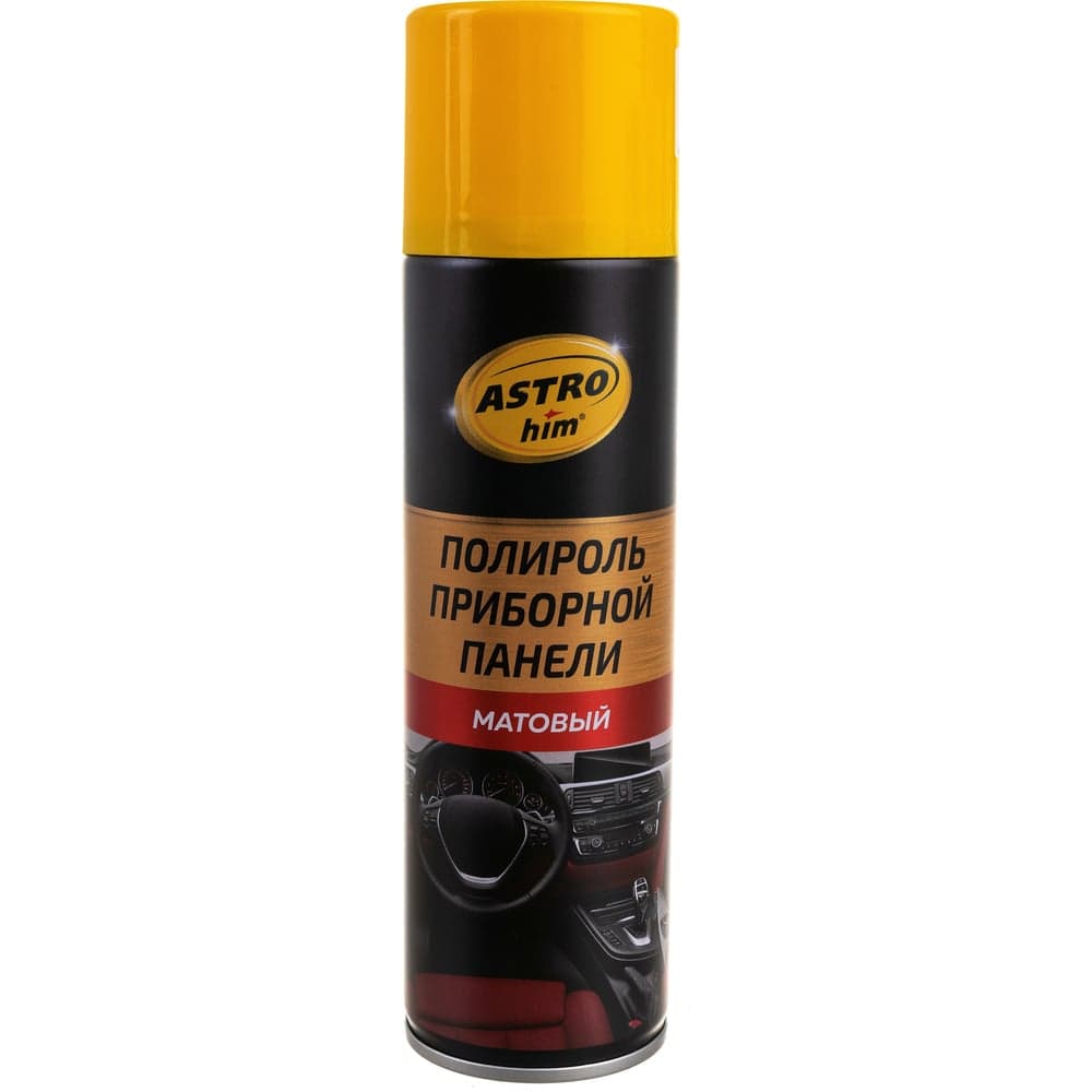Полироль приборной панели ASTROhim 335 мл, матовый, горная свежесть AC-2343