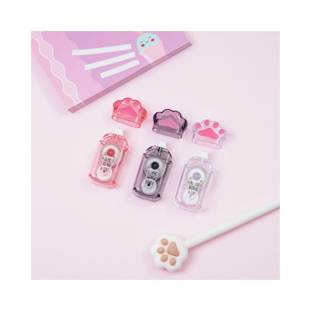 Корректирующая лента MESHU Say Meow, 5 мм х 6 м, дисплей-бокс, ассорти CT_41266