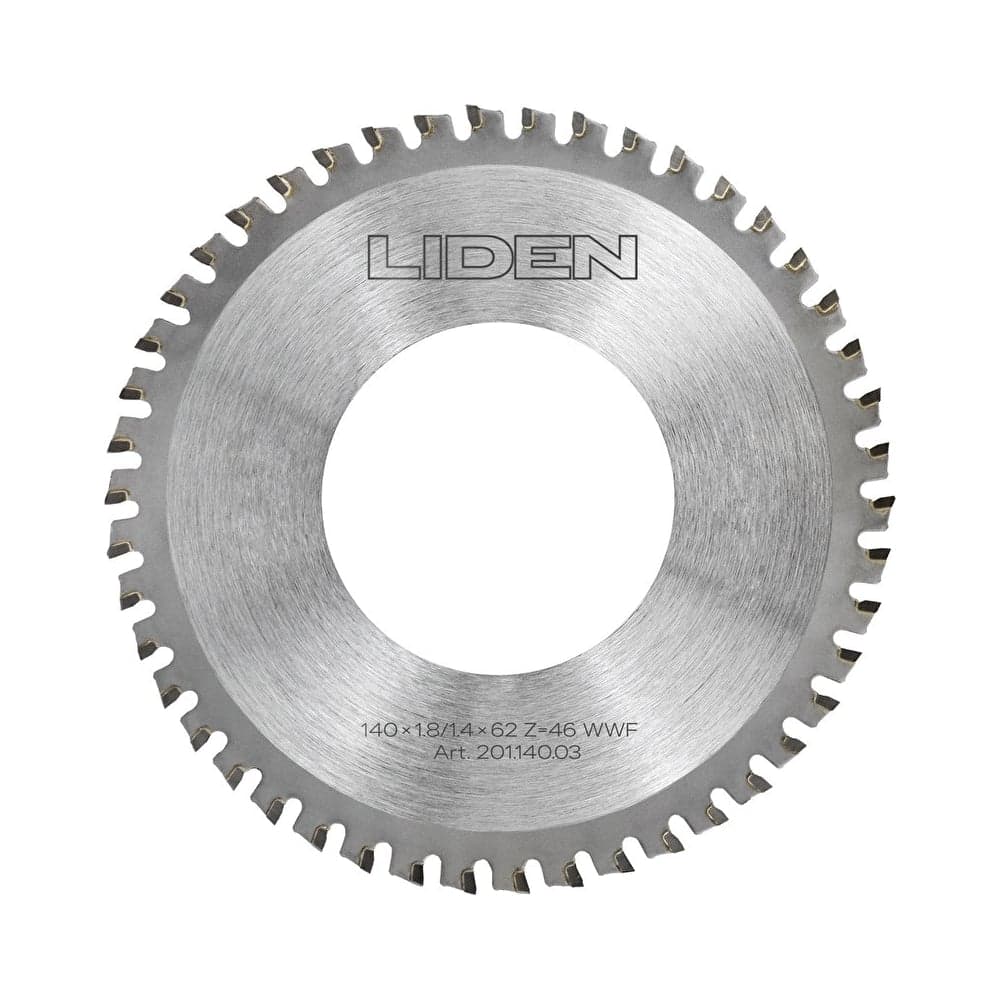 Диск пильный Cermet 140x1.8/1.4x62 мм, z=46 для труборезов Liden 201.140.03