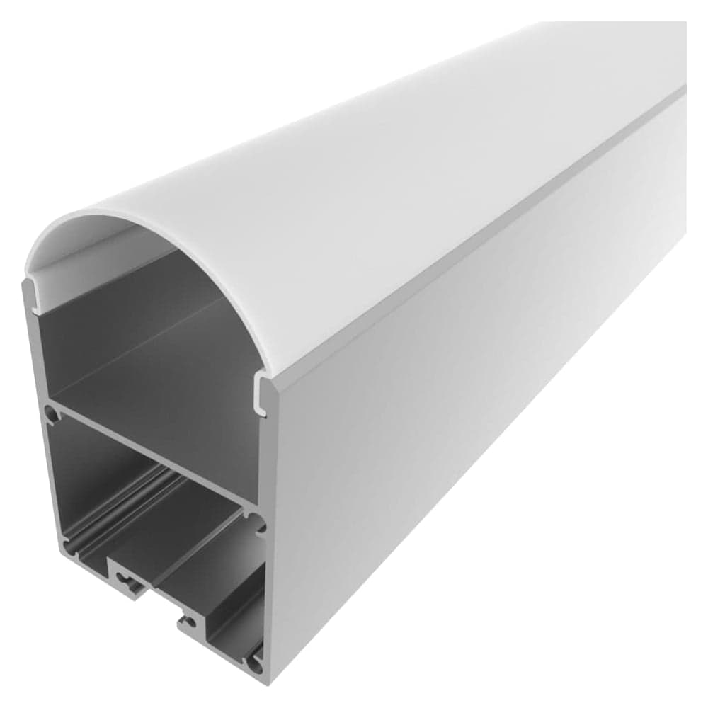 Комплект алюминиевого профиля LEDCRAFT с экраном и заглушками LC-LP4034M36R-3 1627000082
