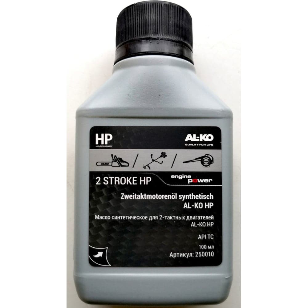 Масло синтетическое HP для 2-тактных двигателей, 0.1 л AL-KO 250010