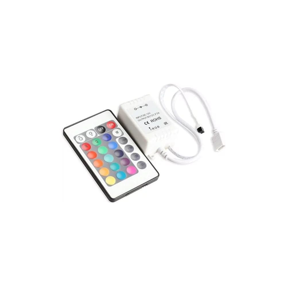 Инфракрасный контроллер Smartbuy LED RGB 24 кнопки, 2А IP20 SBL-RGB-28