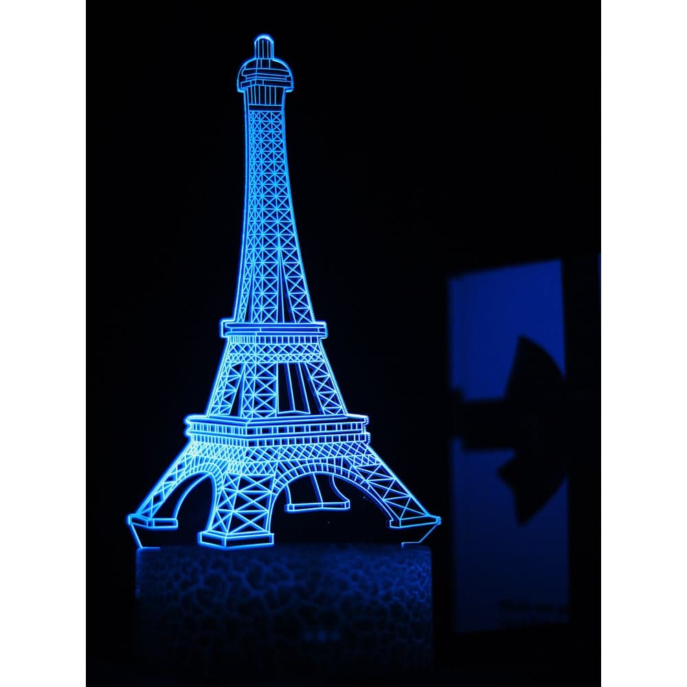 Светодиодный ночник 3d светильник PALMEXX led rgb 7 цветов (эйфелева башня) PX/LAMP-018