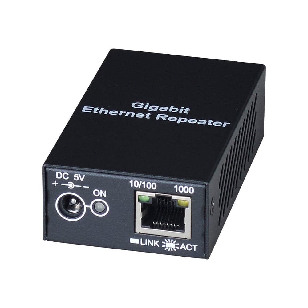 Повторитель для увеличения расстояния передачи Ethernet SC&T SR01X до 120 м (макс.), возможно каскадное подключение для увеличения расстояния sct1349