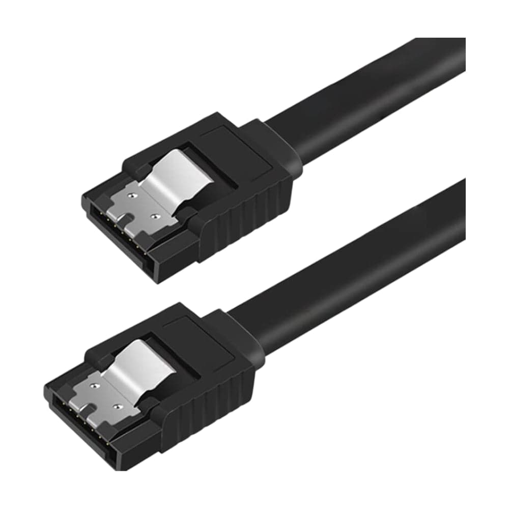 Кабель 5Bites sata v2.0 0.5m black SATA2-750S-BK
