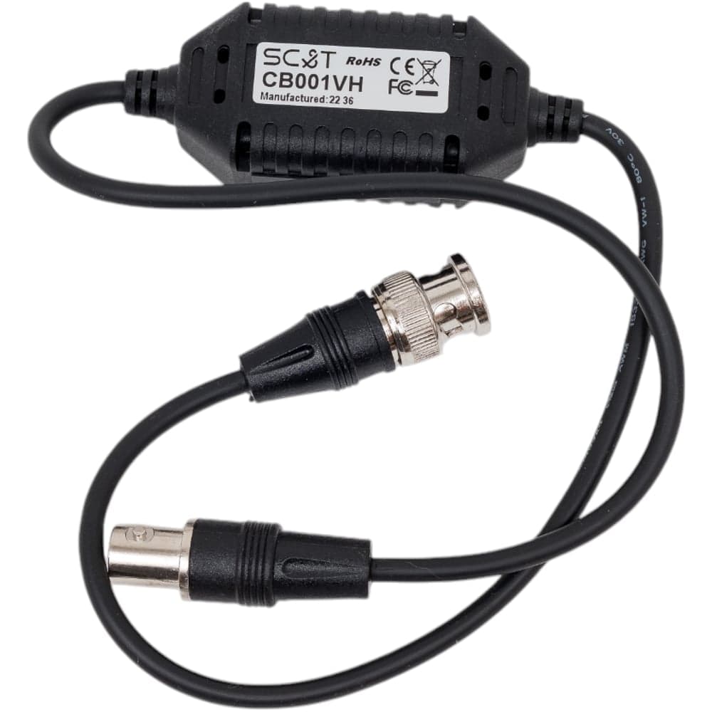 Фильтр помех SC&T CB001VH 1 BNC вход / 1 BNC выход, 30 см sct0267