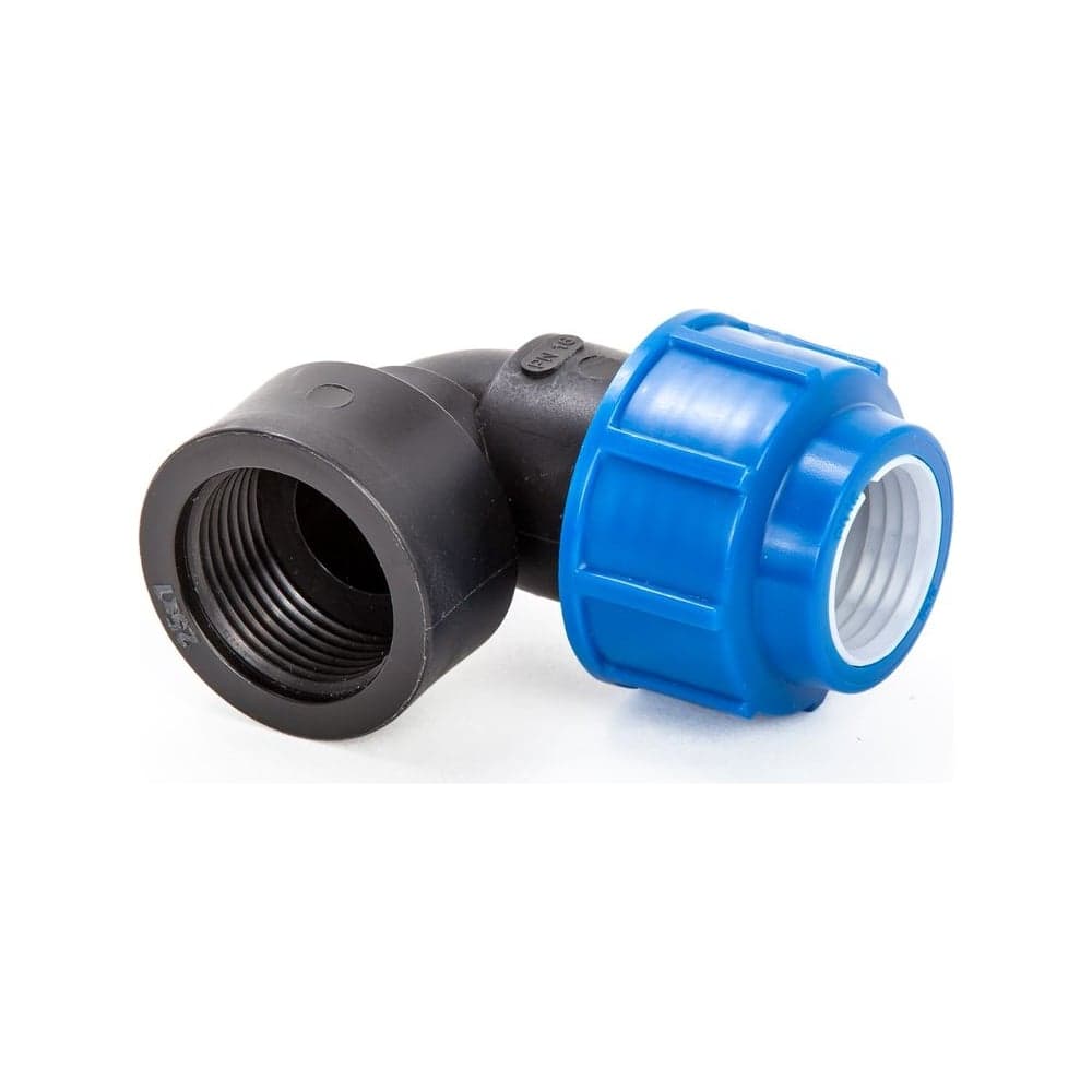 Компрессионный отвод для ПЭ труб LAMMIN вр 20x1/2" Lm34007020015